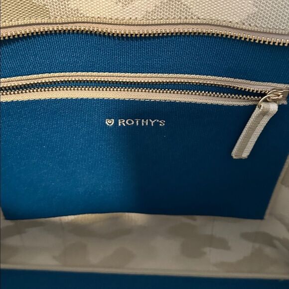 Rothy's | The Essential Tote | khaki camo large tote- retired - Picture 6 of 14